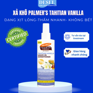 [DESEL] XẢ KHÔ PALMER’S TAHITIAN VANILLA LEAVE-IN CONDITONER CHO TÓC MỎNG DỄ KHÔ RỐI
