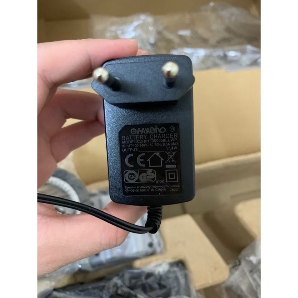 Dây Sạc Máy Hút Bụi UNIQ Falcon Q5 cầm tay - Cục Sạc Nguồn, Adapter Nguồn TỰ NGẮT KHI ĐẦY