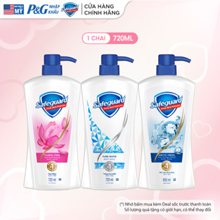 Sữa Tắm SAFEGUARD Sạch 99.9% Vi Khuẩn & Dịu Nhẹ Cho Da - Chai 650ml/720ml - Thái Lan
