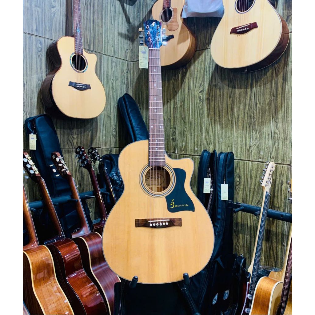 Đàn Guitar Acoustic Ba Đờn J120 Quốc Dân Giá Tốt,Dễ Học Dễ Chơi Ai Cũng Dùng Bảo Hành 3 Năm