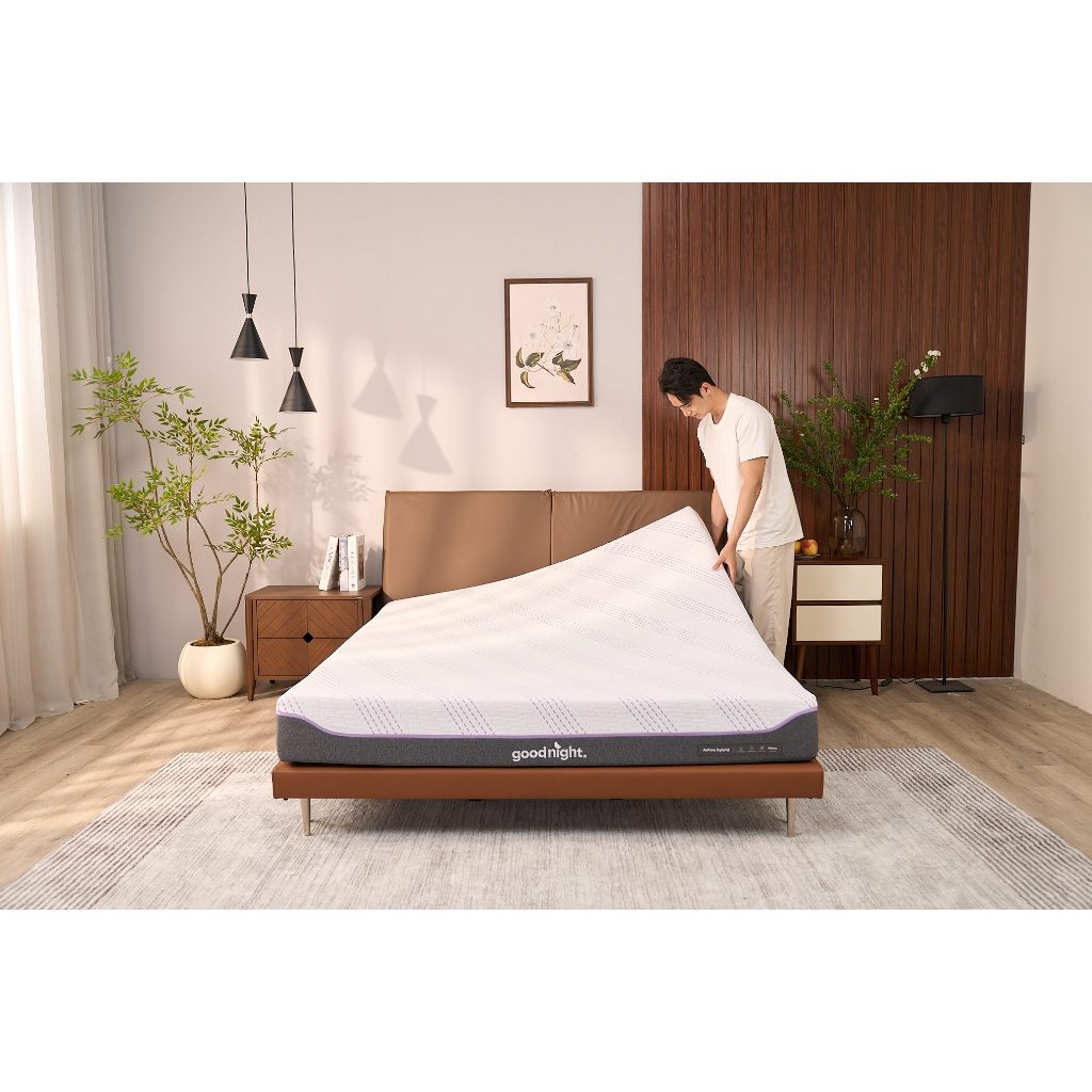 Nệm Cao Su Foam Goodnight Active Hybrid 20cm, đệm foam làm mát, ruột đệm cao su | BigBuy360 - bigbuy360.vn