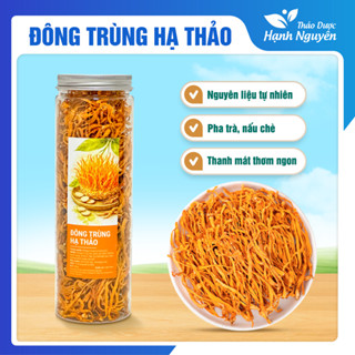 Đông trùng hạ thảo 100g, đông trùng khô, sợi to, vàng, thơm, trà đông trùng tốt cho sức khỏe