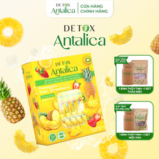 [HOT] Detox Dứa Thơm Antalica Bổ Sung Glutathione Và VitaminC, Thơm Ngon Hộp, 20 Gói