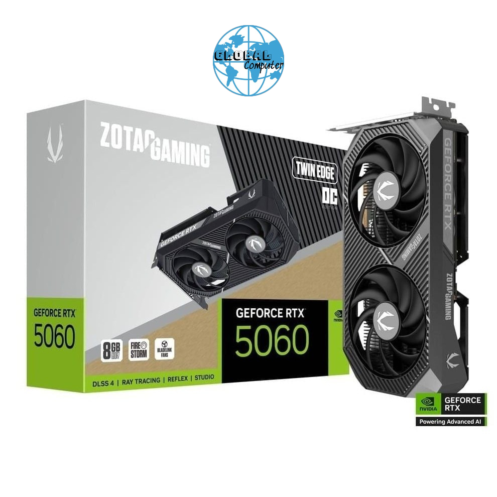 Card màn hình Zotac GeForce RTX 5060 Twin Edge OC 8GB