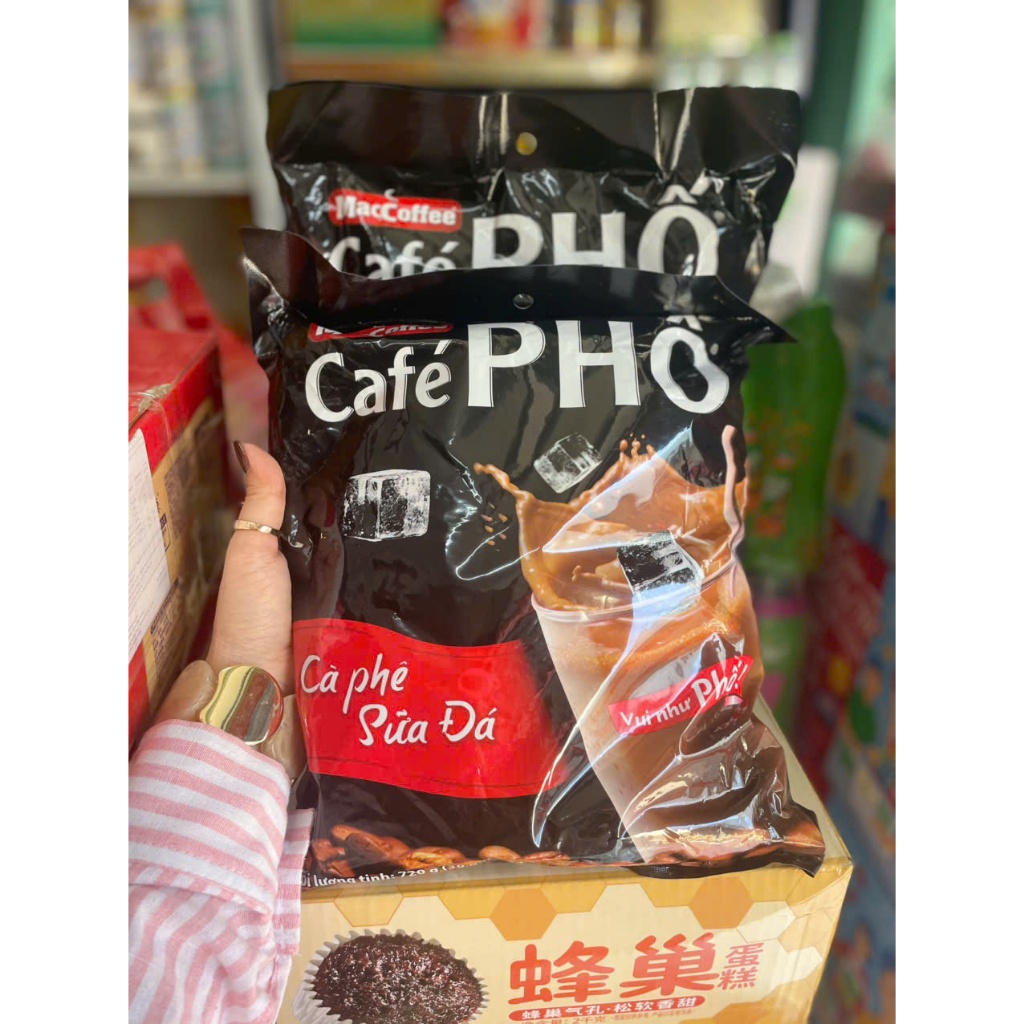 COMBO 2 BỊCH Cafe Phố cafe SỮA ĐÁ bịch 30gói×24g