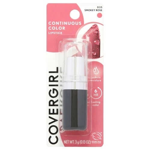 Son môi CoverGirl Continuous Color, Smokey Rose [035]
