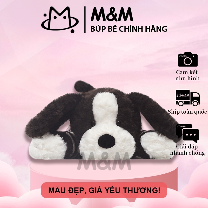 Thú bông chó Border Collie Pluto dễ thương giao từ kho Hà Nội