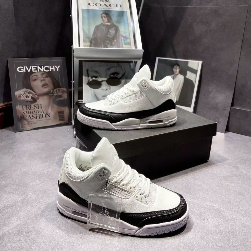 Giày thể thao JD3 Trắng đen