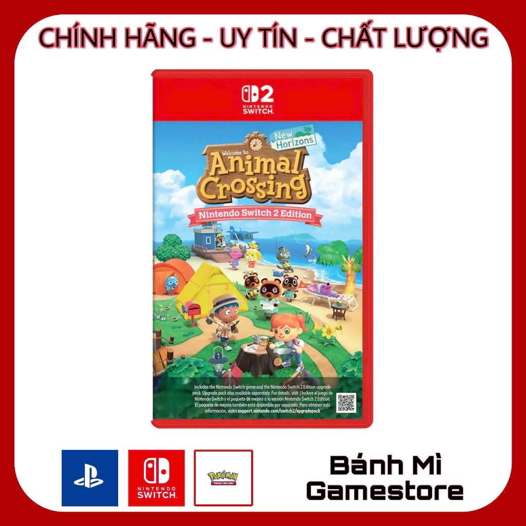 Băng game Nintendo Switch 2 Animal Crossing: New Horizons - Nintendo Switch 2 Edition