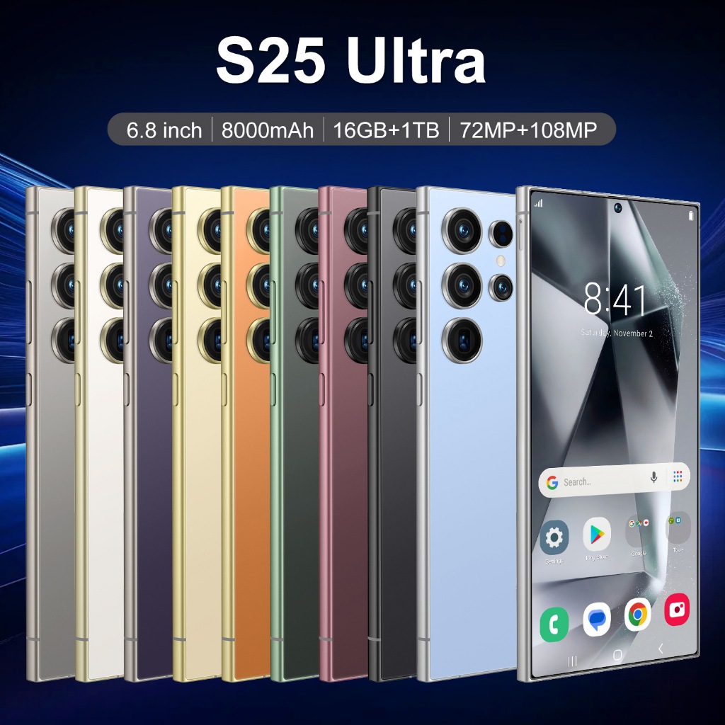 Điện thoại S25 Ultra  Mạng 5G Full HD 7.3Inch Bộ Lớn 8000mAh Camera HD Giá cao hơn điện thoại