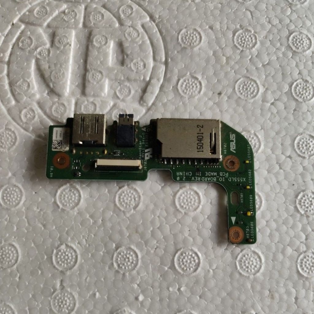 bo nhỏ đầu USB và âm thanh  laptop Asus k555l