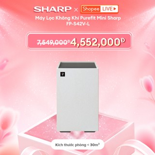 Máy Lọc Không Khí Sharp Purefit Mini FP-S42V-L xuất xứ Thái Lan - Hàng chính hãng