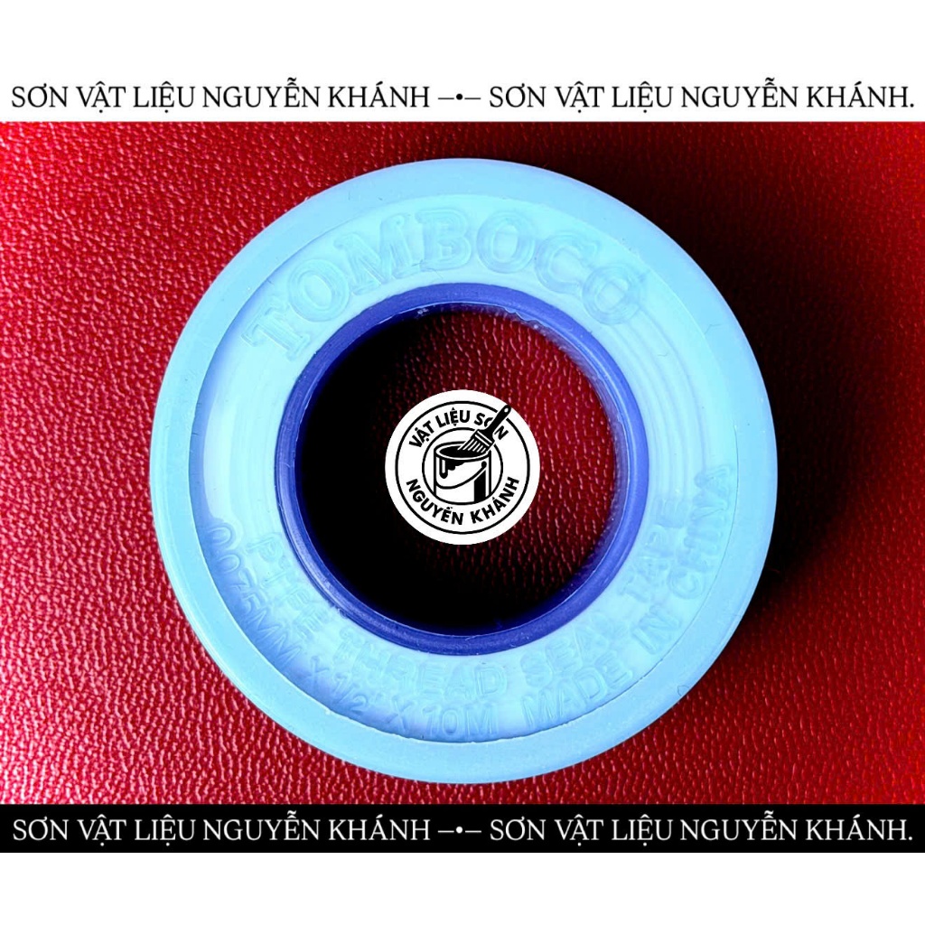 Băng Keo Lụa TOBO Cao Su Non Quấn Ren Ống Nước – Băng Tan PTFE Chống Rò Nước (1 Cuộn / 3 Cuộn / 5 Cuộn)