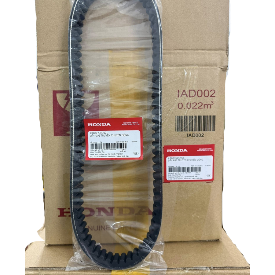 Dây Curoa Air Blade 125 SH Mode PCX 125 Honda 23100-KZR-601 Genuine Drive Belt