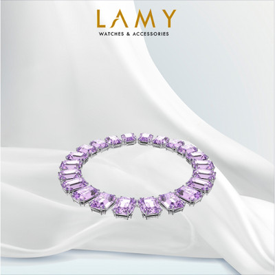 Dây chuyền nữ LAMY Purple Millenia Oversized Crystals Necklace 6072