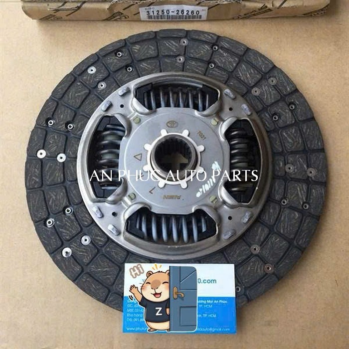 Lá côn Toyota Fortuner, Hilux, Hiace máy dầu 1KD, 2KD đời 2005 - 2012 chính hãng #Toyota 31250-26260