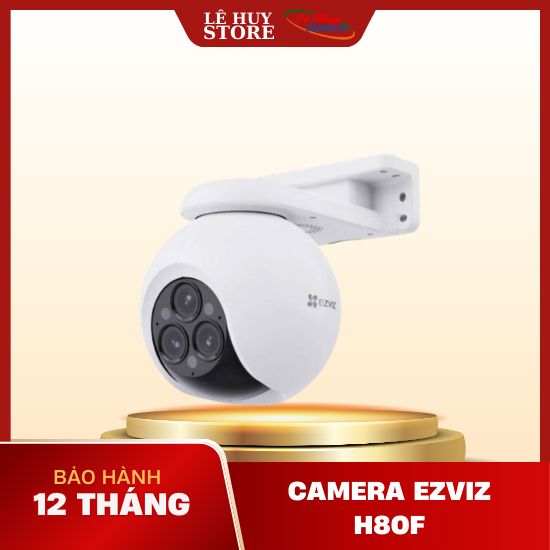 Camera quay quét 3 ống kính Ezviz H80f Multi 2K+ - Hàng Chính Hãng