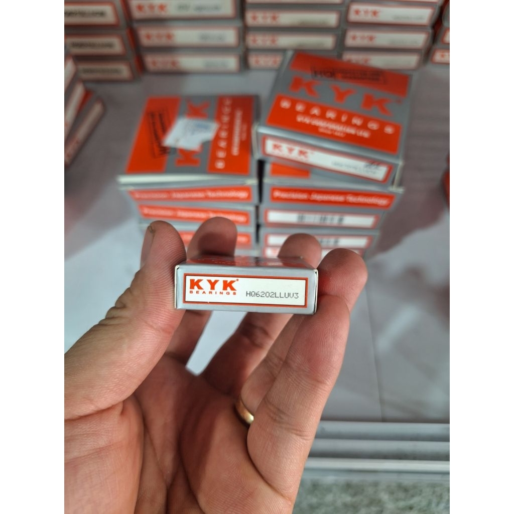 (combo 10 vòng) Bạc đạn KYK chính hãng 6202