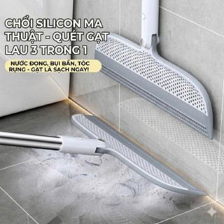 Cây gạt nước đa năng 3 trong 1 làm sạch hiệu quả, không bám lông tóc 105x30.5cm