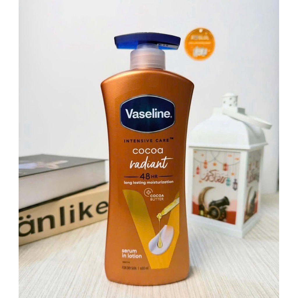 DƯỠNG THỂ VASELINE COCOA RADIANT 48HR 🇺🇸BẢN MỸ🇺🇸725ml