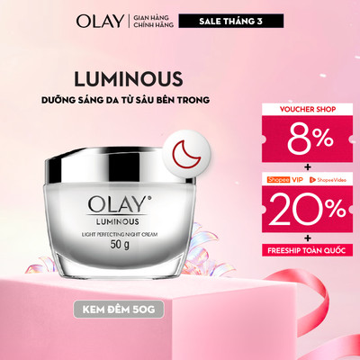 [Meta] Kem Dưỡng Ẩm OLAY LUMINOUS Ban Đêm Sáng Da 50G