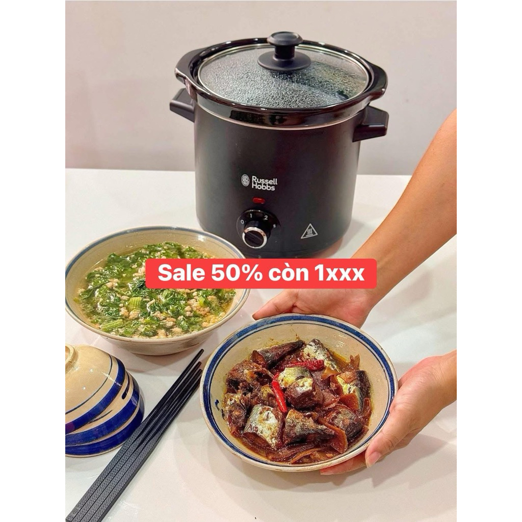 Nồi nấu chậm Russell Hobbs 3,5L