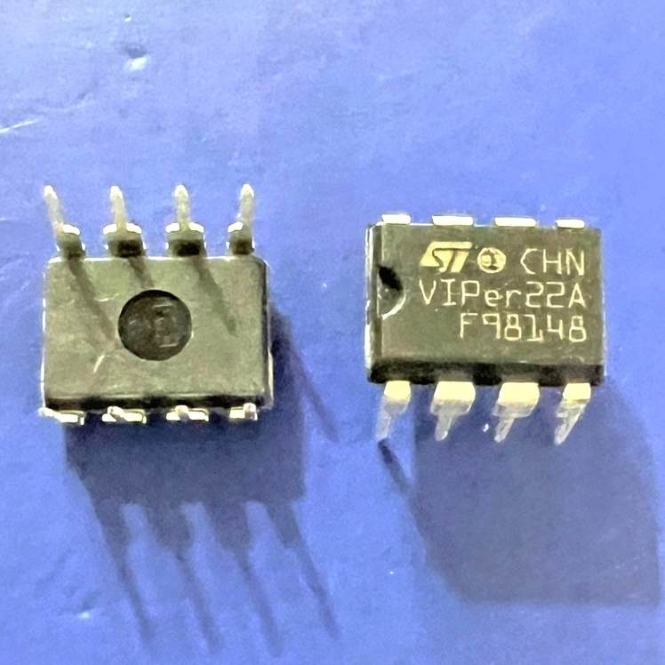 IC nguồn Viper 22A Viper22a DIP‑8 chính hãng