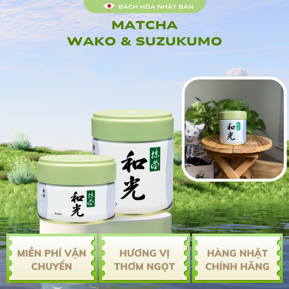 Matcha Marukyu Koyamaen Cao Cấp Unkaku ,Wako ,Yugen, Kinrin ,Isuzu ,Chiginoshiro,Aoarashi Nhật M27