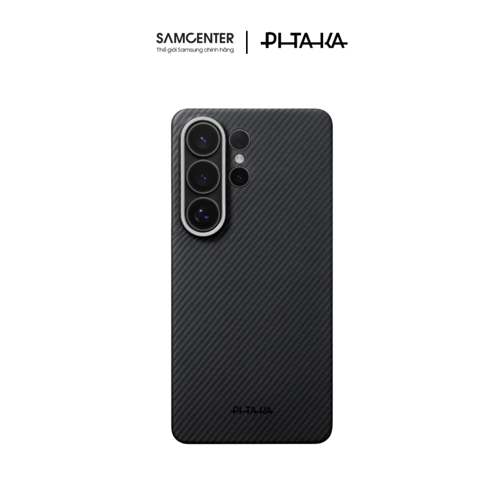 [Samsung S26 Ultra] Ốp lưng Samsung S26 Ultra PITAKA Edge - Ultra-slim (Aaron Button tích hợp NFC)