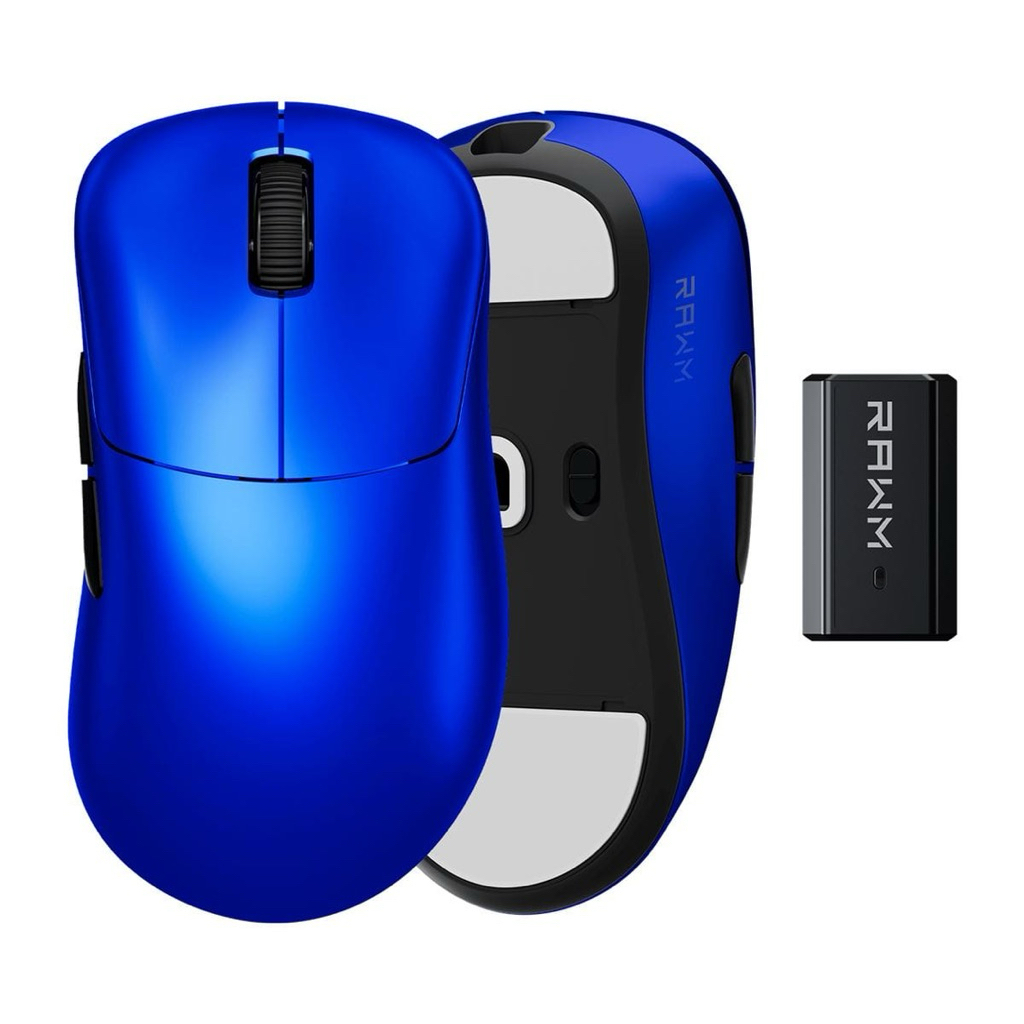 Chuột không dây Gaming Công thái học ERGO RAWM ER21 PRO 8KHz Lightweight Wireless Mouse PAW3950 3000