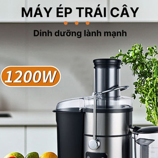 Máy ép trái cây công nghiệp đa năng Lumabella SK-03014 công suất cao 1200W, ép mọi loại trái cây hoa quả tiện lợi