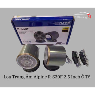 Loa Trung Âm Alpine R-S30F 2.5 Inch Ô Tô – Loa Trung Cao Taplo Xe Hơi Nâng Cấp Âm Thanh Chi Tiết, Trong Trẻo