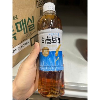 Nước trà lúa mạch đóng chai hàn quốc - 하늘보리차