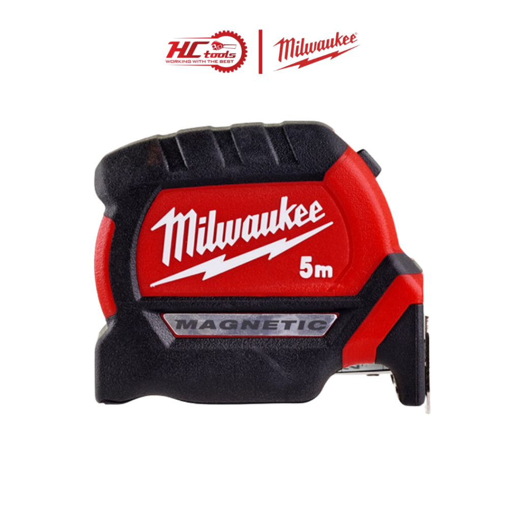 Thước cuộn từ tính mạnh 5m Milwaukee 48-22-0616 Chính Hãng
