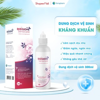 Dung dịch vệ sinh phụ nữ Dizigone Sensicare - Hết ngứa, khí hư, mùi hôi - Dung tích 300ml