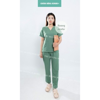 Bộ Scrubs COTTON CAO CẤP bác sĩ, bộ Spa nữ, đồng phục Spa, phòng khám,mầm non, đồng phục bệnh viện