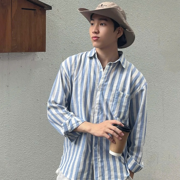 Áo Sơ Mi Kẻ Unisex Zaagat Studio Form Rộng SCATCHED LINEN SHIRT- Chất Liệu Linen Phù Hợp Mặc Dạo Phố, Đi Biển,Localbrand | BigBuy360 - bigbuy360.vn