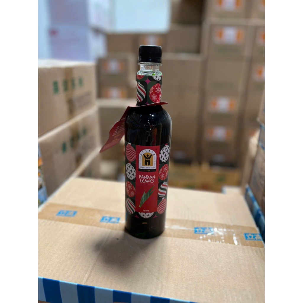 SYRUP HESTIA LÁ DỨA CHAI 750ML