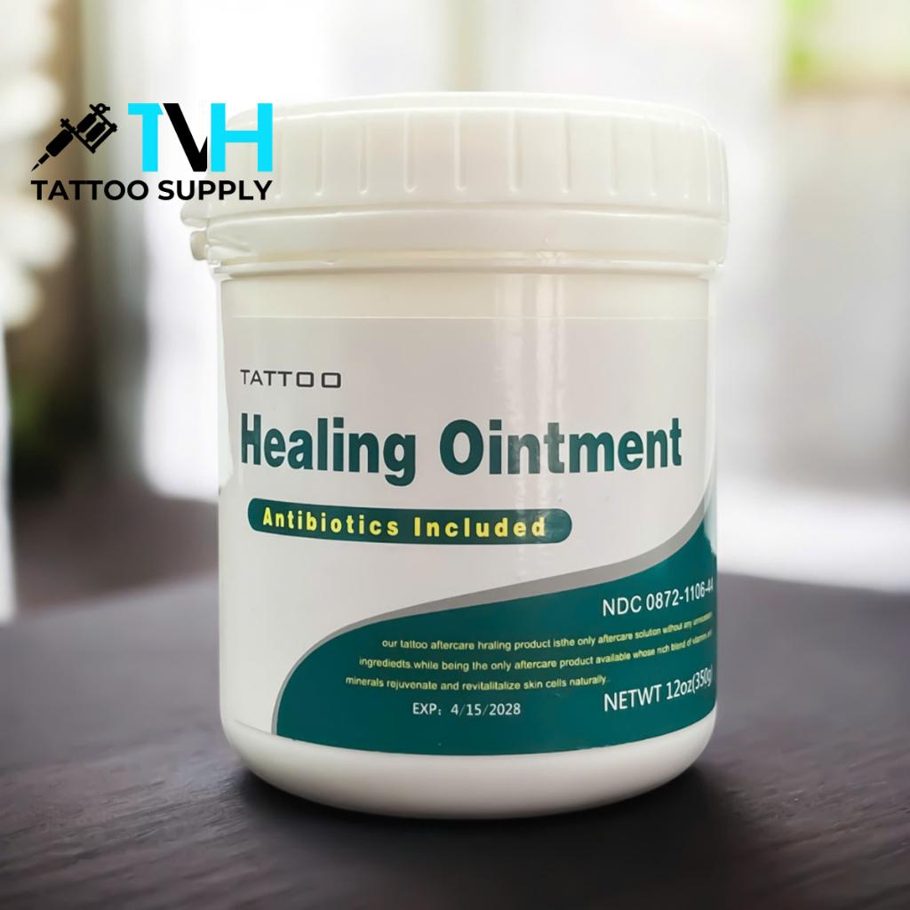 Vaseline Xanh Lá - Healing Ointment - Vaseline Sử Dụng Cho Xăm Hình Nghệ Thuật Tattoo - Hũ 350G | TV