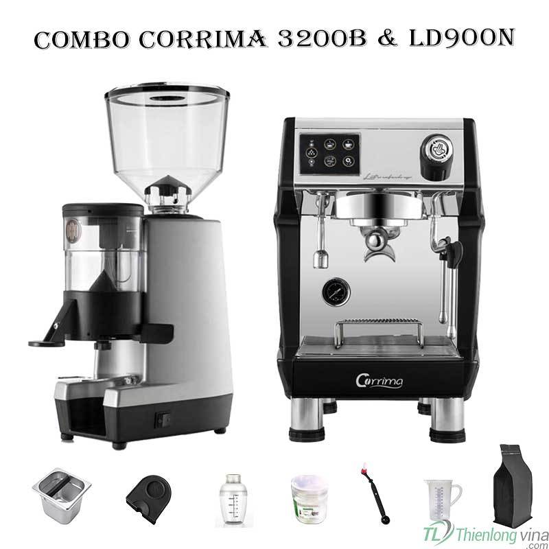 Combo máy pha cà phê Corima CRM3200 +LD020, LD021, 700E, 900N, HC600 ver2, JX600AD