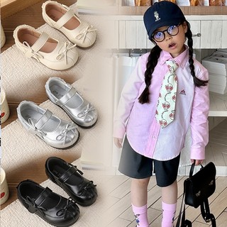 BellaNeman2026 Mẫu giày nữ trẻ em thời trang và thoải mái mới, giày lười thời trang dễ phối đồ