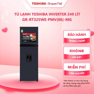 [Freeship] Tủ lạnh Toshiba Inverter 249 lít GR-RT325WE-PMV(06)-MG - Bảo hành chính hãng 2 năm