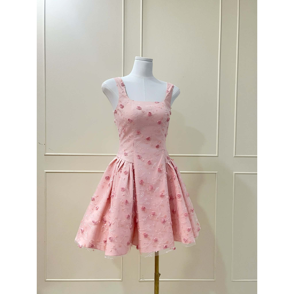 TIELA Đầm váy hoa dáng ngắn - Rose Dress | BigBuy360 - bigbuy360.vn