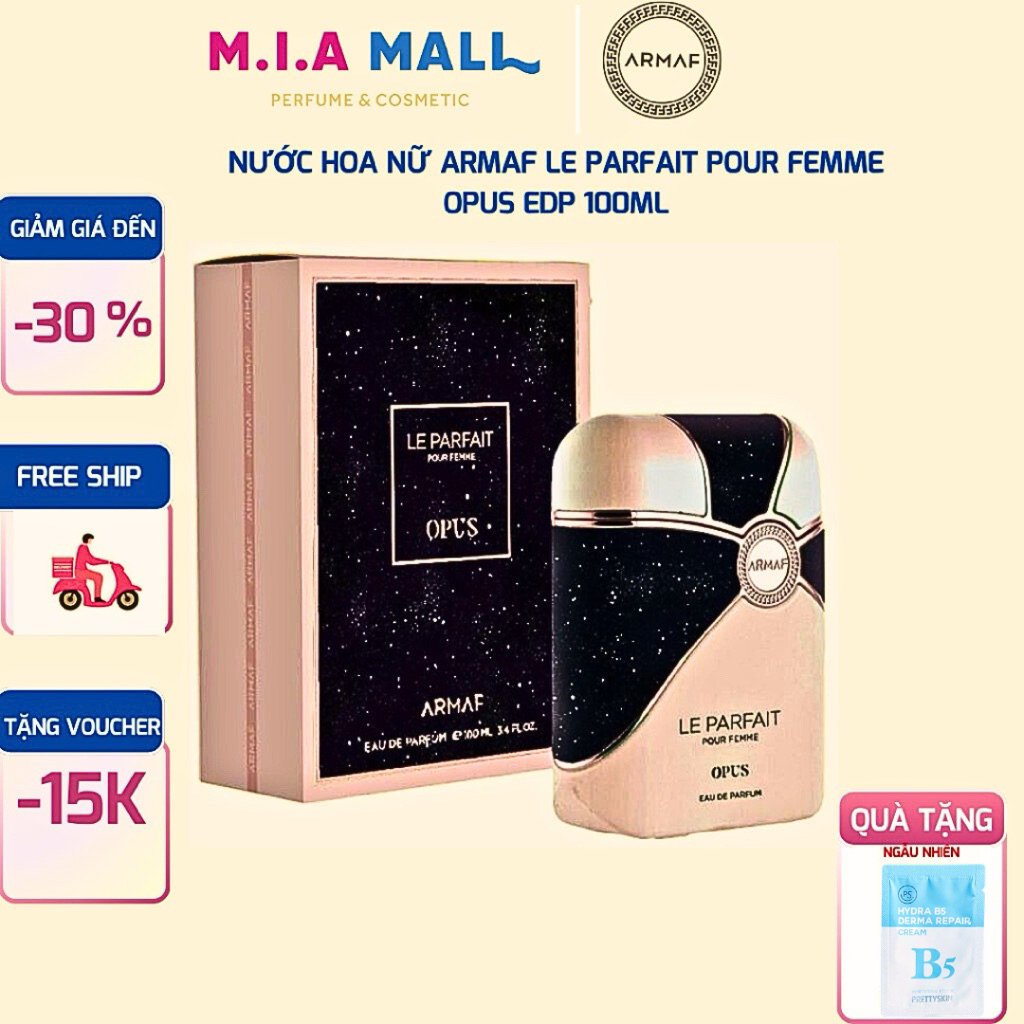 [Chính Hãng Armaf] Nước hoa nữ Armaf Le Parfait Pour Femme Opus EDP 100ml