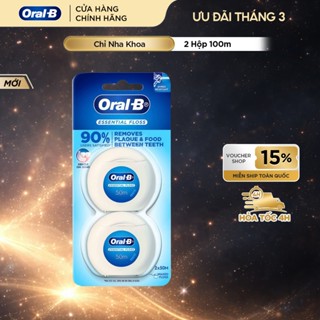 Chỉ Nha Khoa Oral-B Essential Floss Bạc Hà Hộp 50M