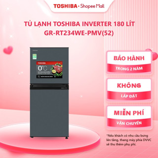 [FREESHIP] Tủ lạnh Toshiba Inverter 180 lít GR-RT234WE-PMV(52) - Hàng chính hãng, bảo hành 2 năm