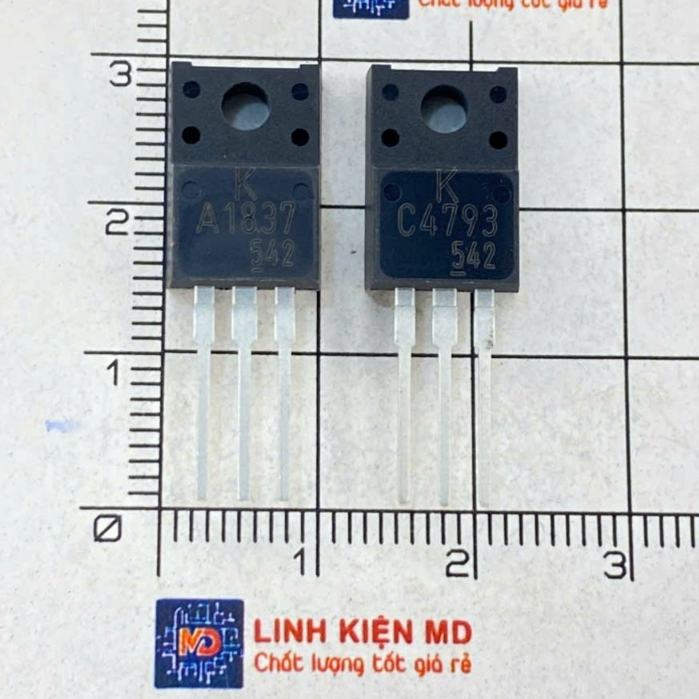 A1837/C4793 2SA1837/2SC4793 Chính hãng TOSHIBA / KEC ( 1 đôi )