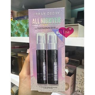 XỊT KHÓA MAKEUP URBAN DECAY ALL NIGHTER – BẢN SET 2 CHAI TRAVE