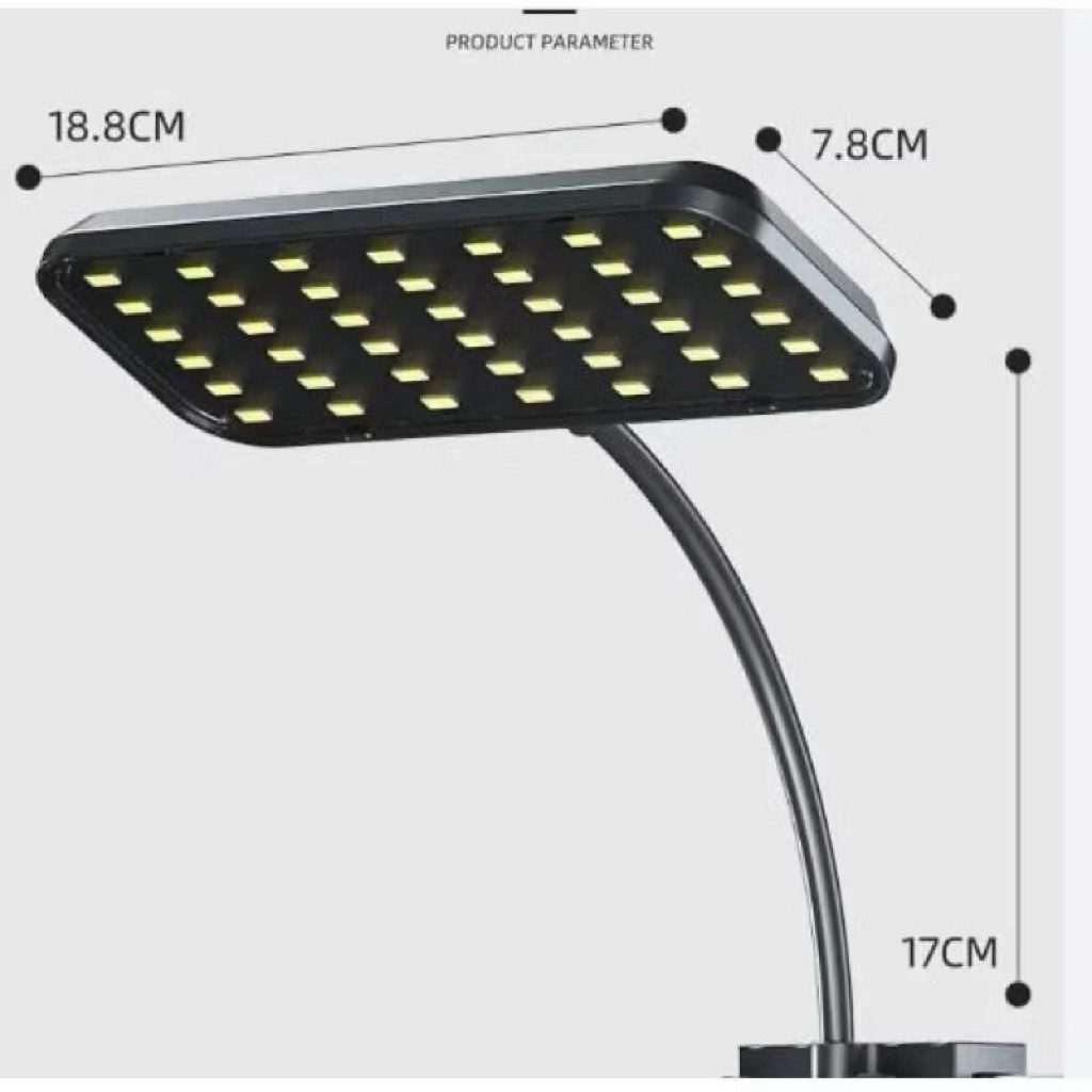 Đèn led Deyao CF 02 đỏ cá không đỏ nước