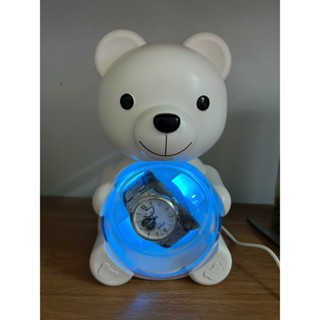 Tủ Hộp Đựng Đồng Hồ Cơ 1 Xoay Đèn Led đổi màu- Chính Hãng Cao Cấp - Hộp Lắc Lên Cót Đồng Hồ Winder Watch